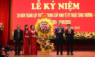 Trường Trung cấp Kinh tế Kỹ thuật Công thương - CCI kỷ niệm 20 năm thành lập 