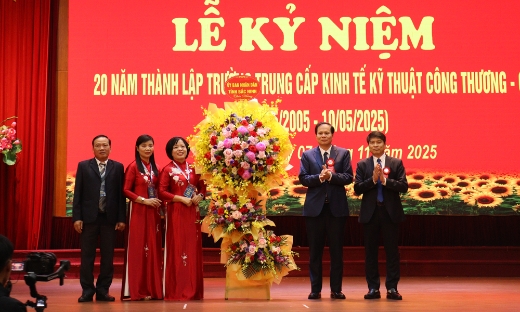 Trường Trung cấp Kinh tế Kỹ thuật Công thương - CCI kỷ niệm 20 năm thành lập 