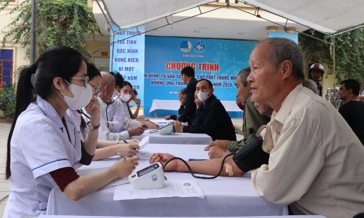 Khám sức khỏe, cấp phát thuốc miễn phí cho người nghèo, đối tượng chính sách