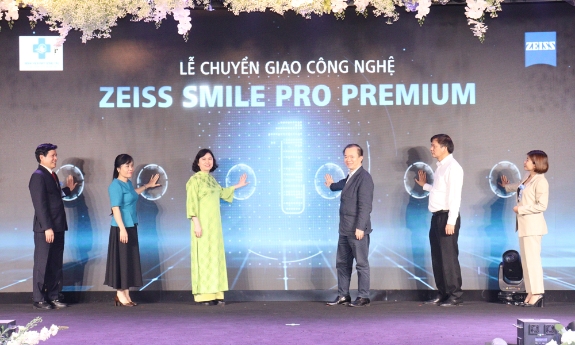 Bắc Ninh: Bệnh viện Mắt Sông Cầu tiếp nhận chuyển giao công nghệ tiên tiến hàng đầu trong điều trị tật khúc xạ