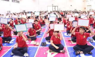 Sôi nổi hội thi Rung chuông vàng tìm hiểu kiến thức về sức khỏe sinh sản cho học sinh Trung học cơ sở