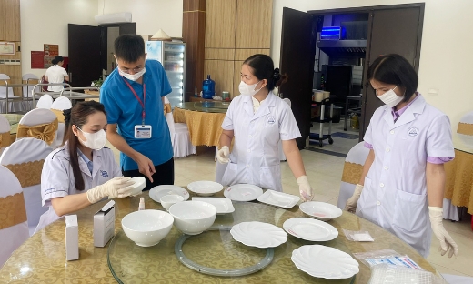 Giám sát an toàn thực phẩm phục vụ Lễ công bố Nghị quyết thành lập thành phố Bắc Ninh