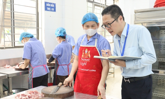 Bắc Ninh: Giám sát an toàn thực phẩm tại các trường học trong tháng 10