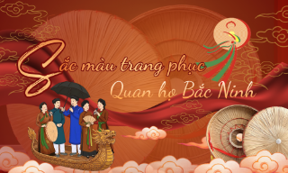 Sắc màu trang phục Quan họ Bắc Ninh