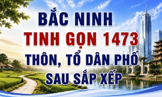 Bắc Ninh: Tinh gọn 1473 thôn, tổ dân phố sau sắp xếp