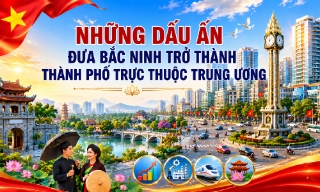 Những dấu ấn đưa Bắc Ninh trở thành thành phố trực thuộc Trung ương