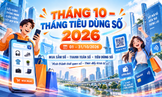 Tháng tiêu dùng số 2026: Hình thành thói quen  mua sắm, thanh toán không dùng tiền mặt