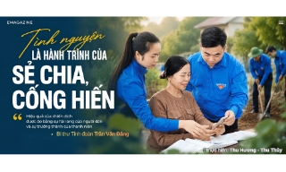 Tình nguyện là hành trình của sẻ chia, cống hiến