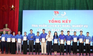 Bắc Ninh: Khen thưởng các điển hình trong công tác Đoàn, Hội